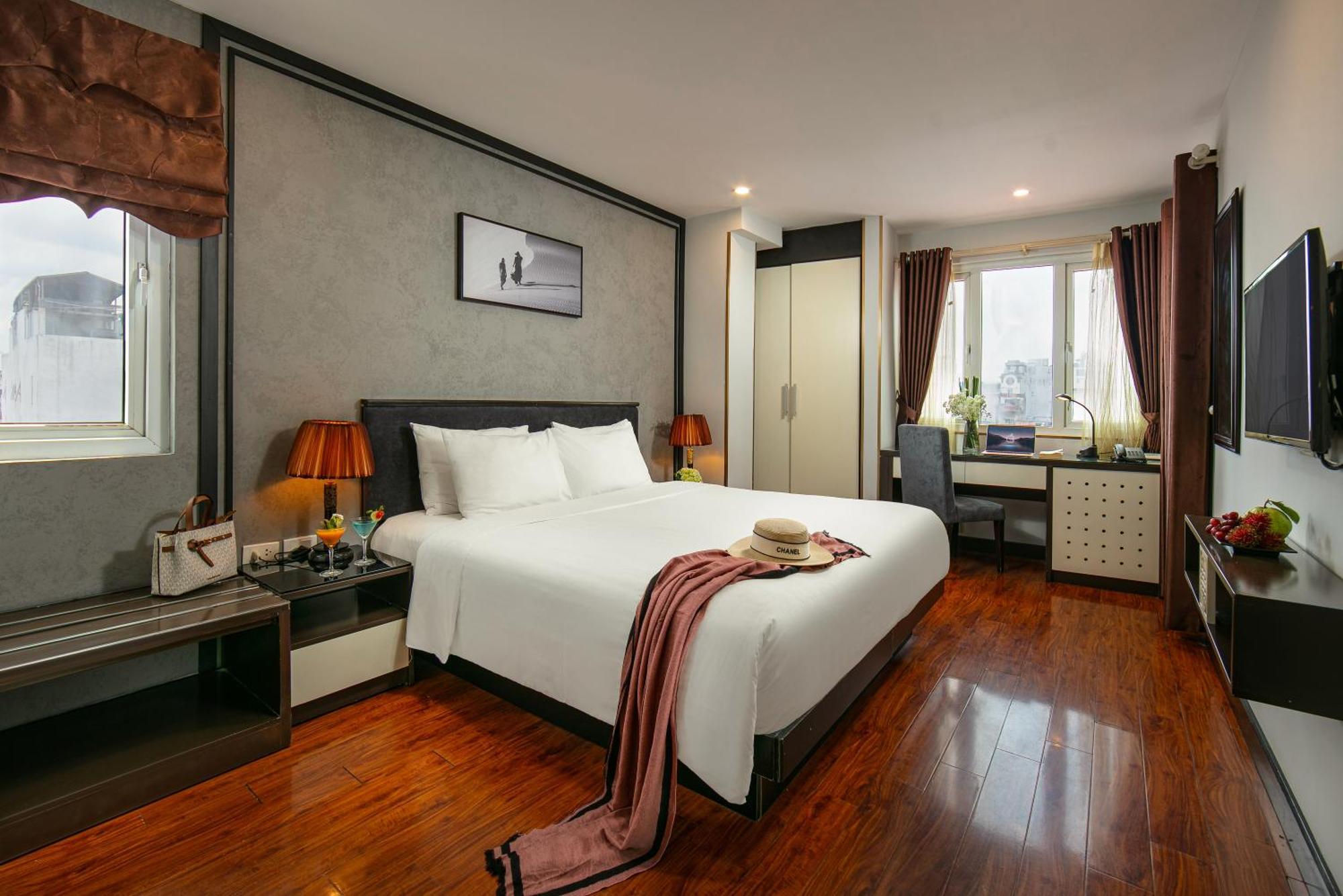 Golden Sun Suites Hotel Hanoi Exterior foto